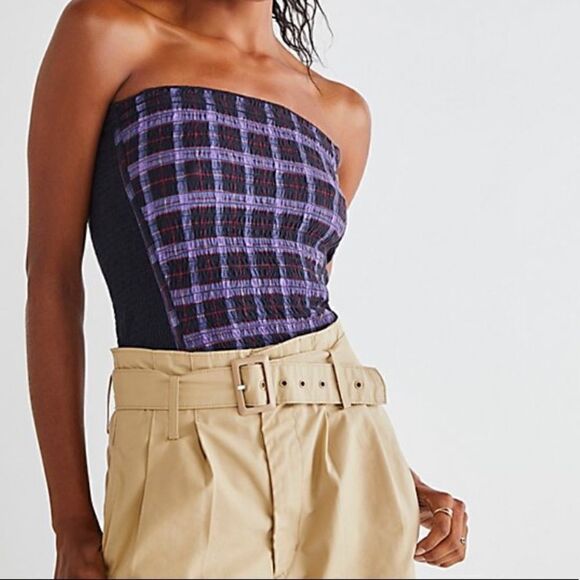 Free People Tops - NWT - FREE PEOPLE In The Groove Tube Top In Black Combo Size: XS